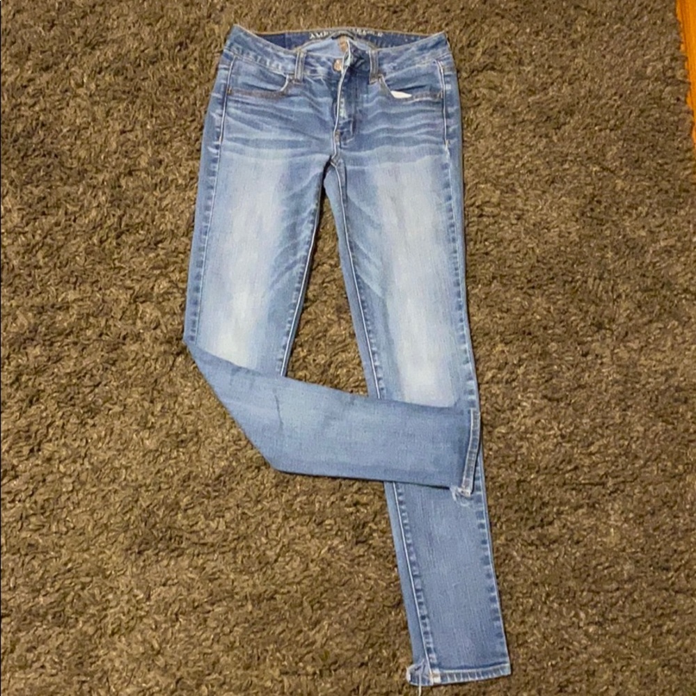 American eagle size 2 super stretch jeggings